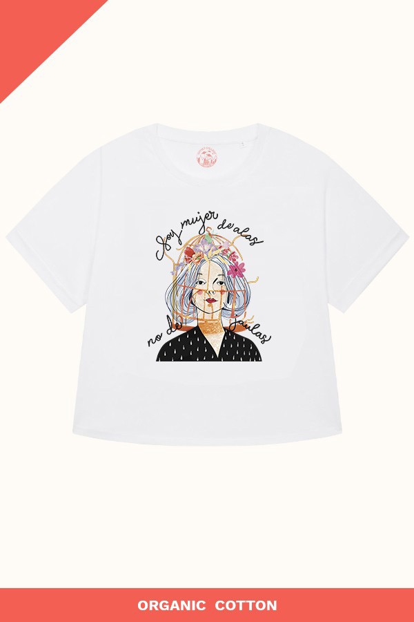 Camiseta Offset Mujer de Alas - Imagen 2