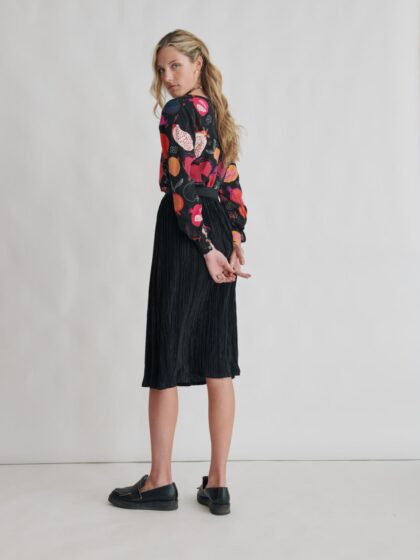 Falda Dominique Negra