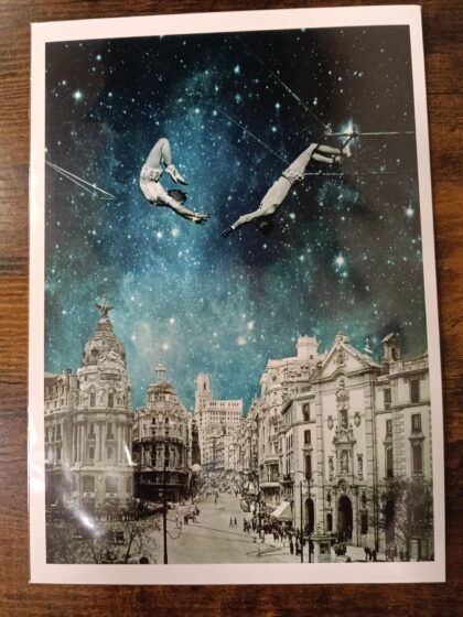 Lámina Acróbatas Gran Vía