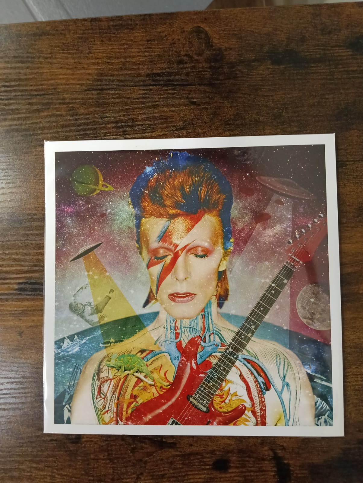 Lámina Bowie in Space