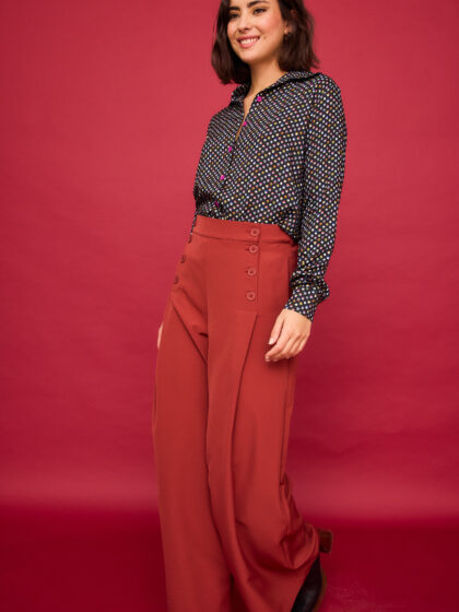 Pantalón Nenufar Teja