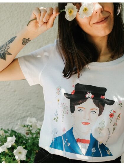 Camiseta Offset Poppins