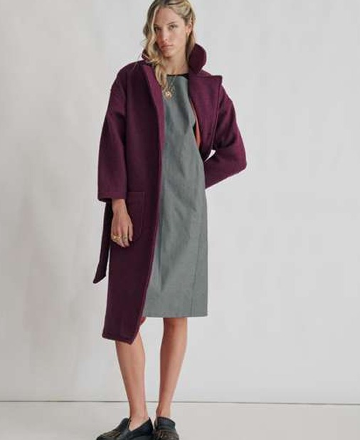 Abrigo Lance Morado - Imagen 3