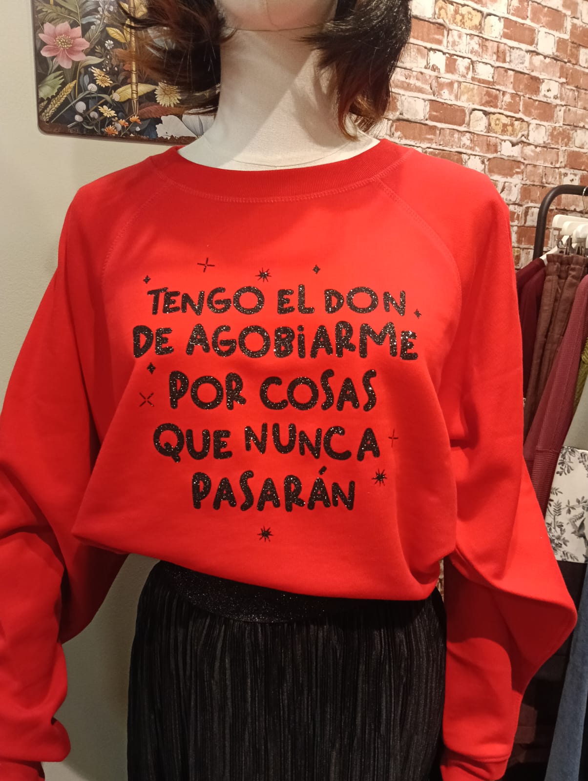 Sudadera Tengo el don de agobiarme