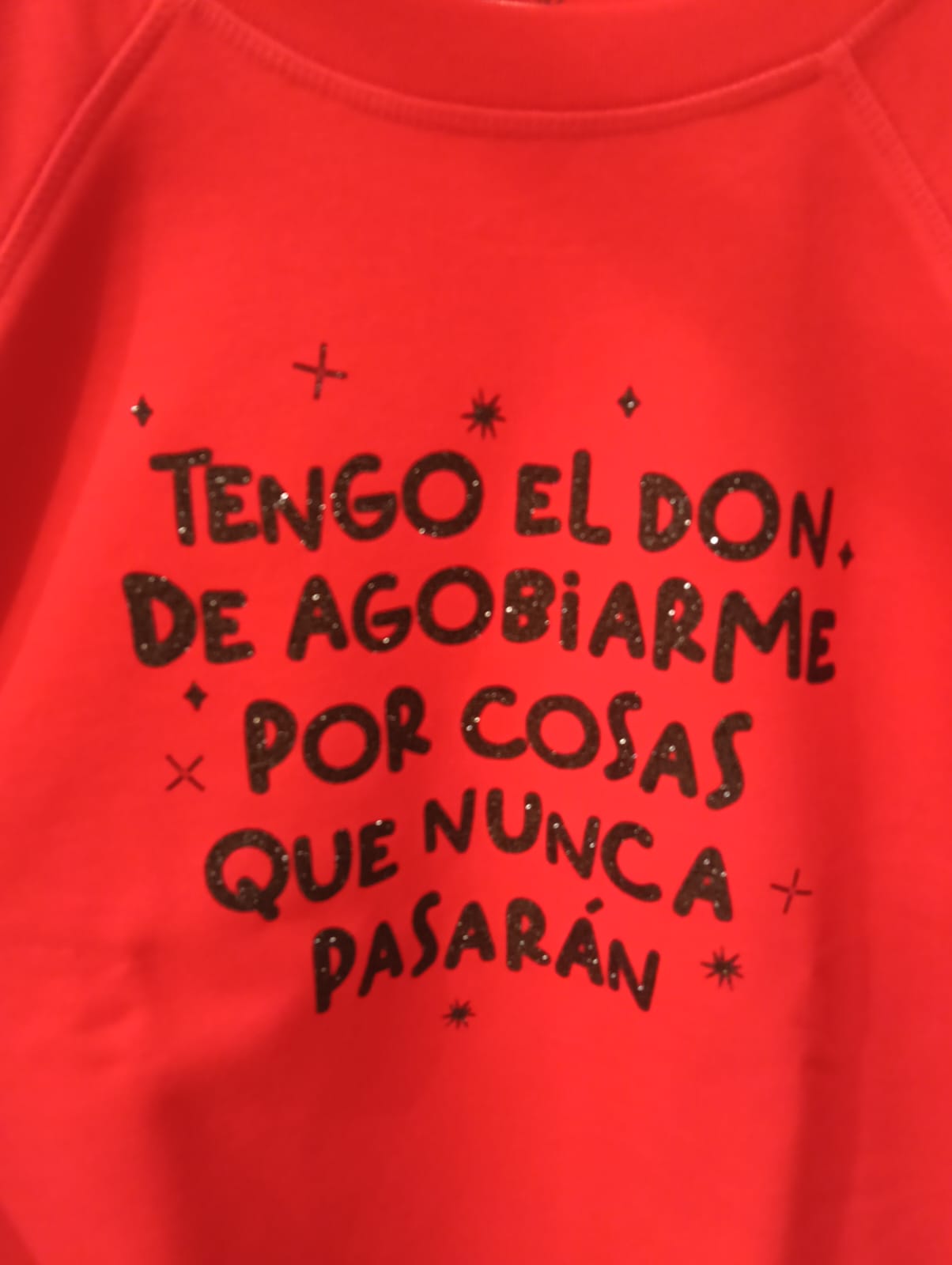 Sudadera Tengo el don de agobiarme - Imagen 2