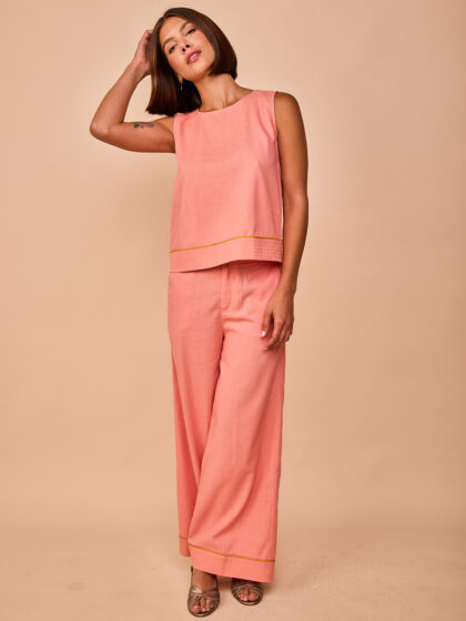 Pantalón sopela rosa