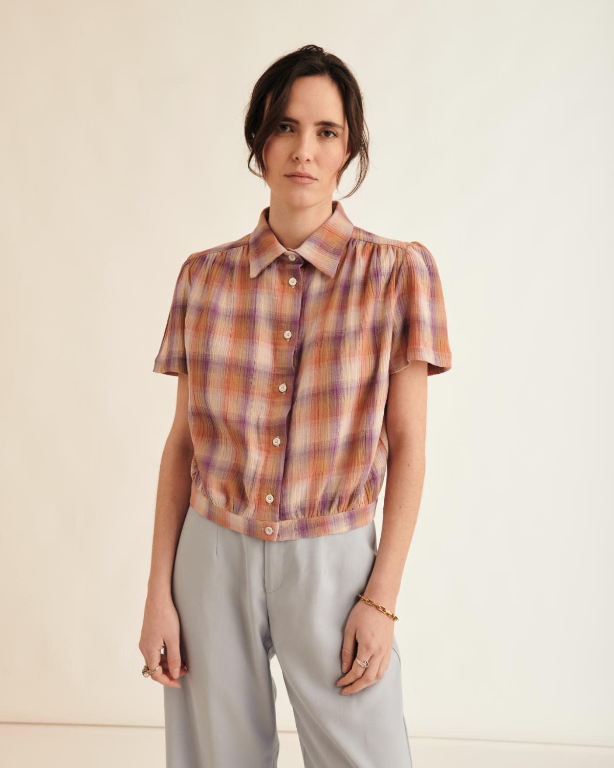 Camisa Angela cuadros