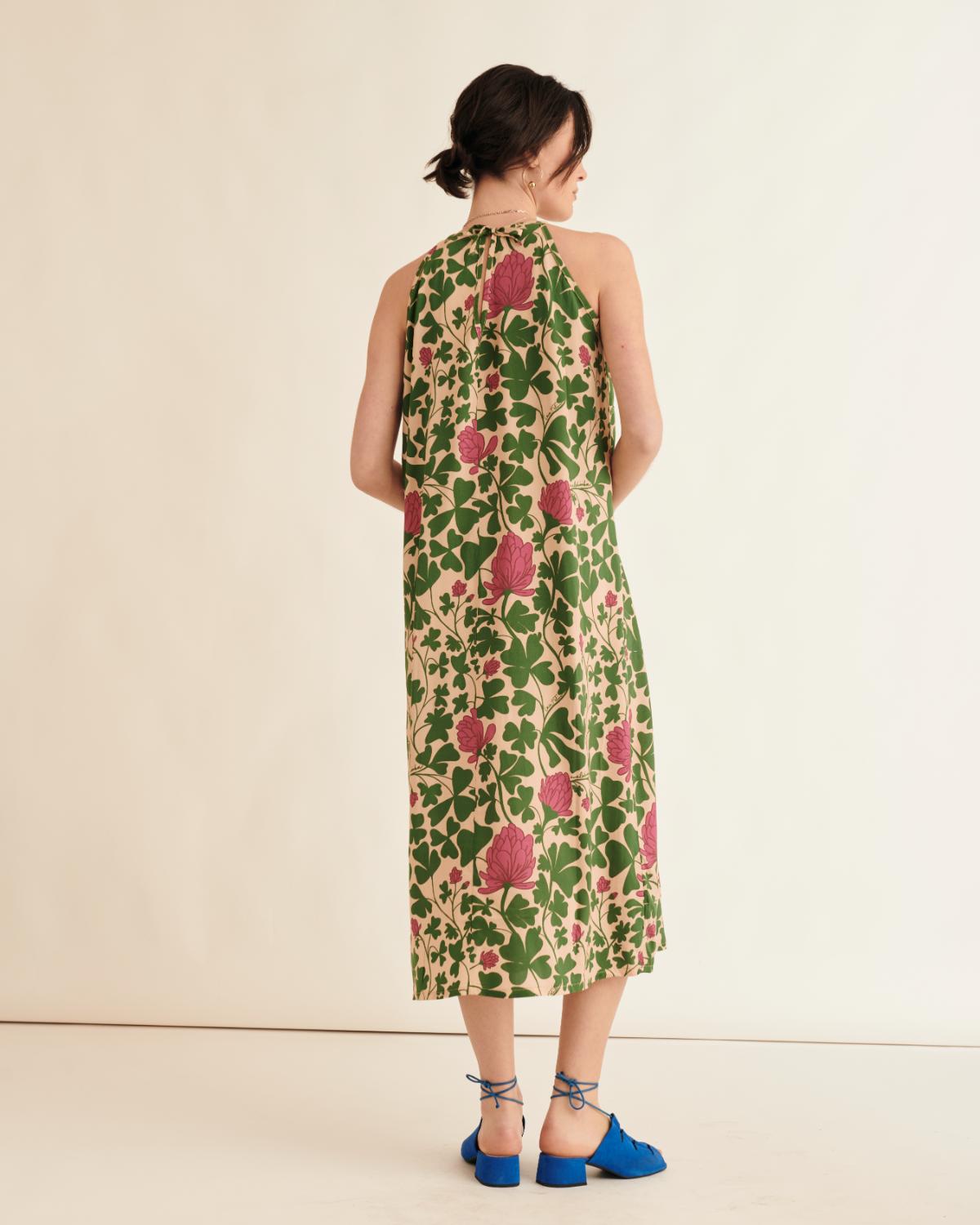 Vestido Bianca- Original Print Trebol - Imagen 4