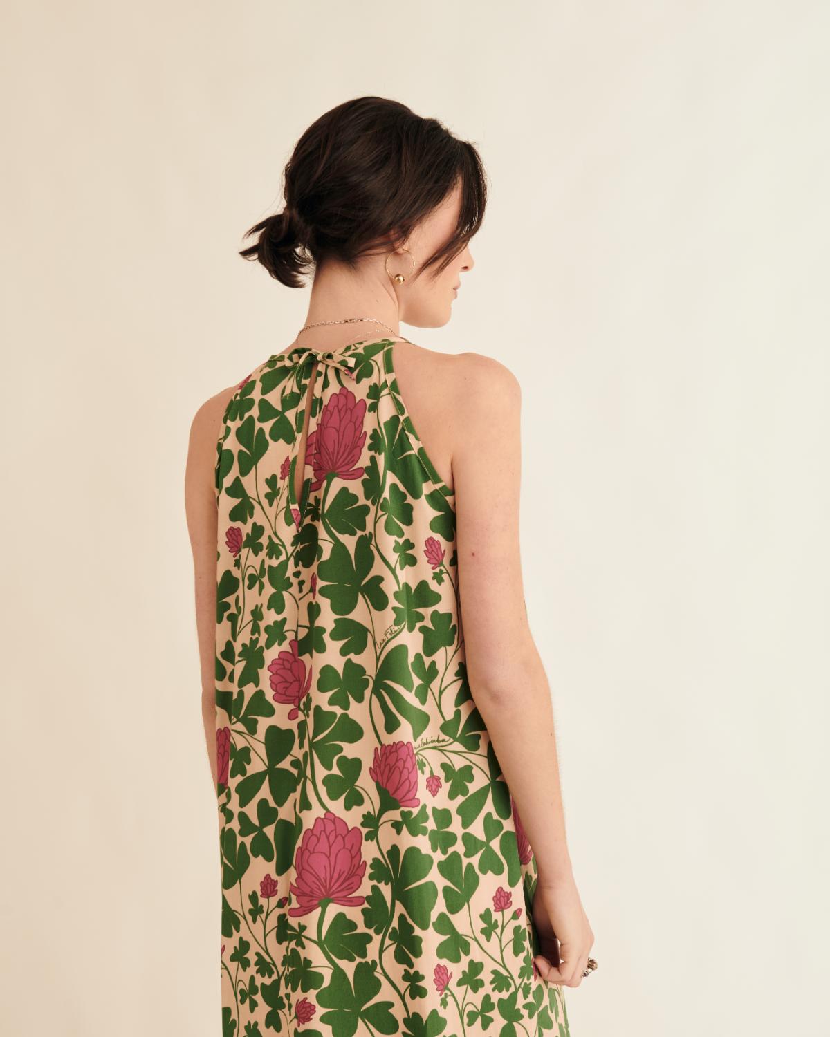 Vestido Bianca- Original Print Trebol - Imagen 3