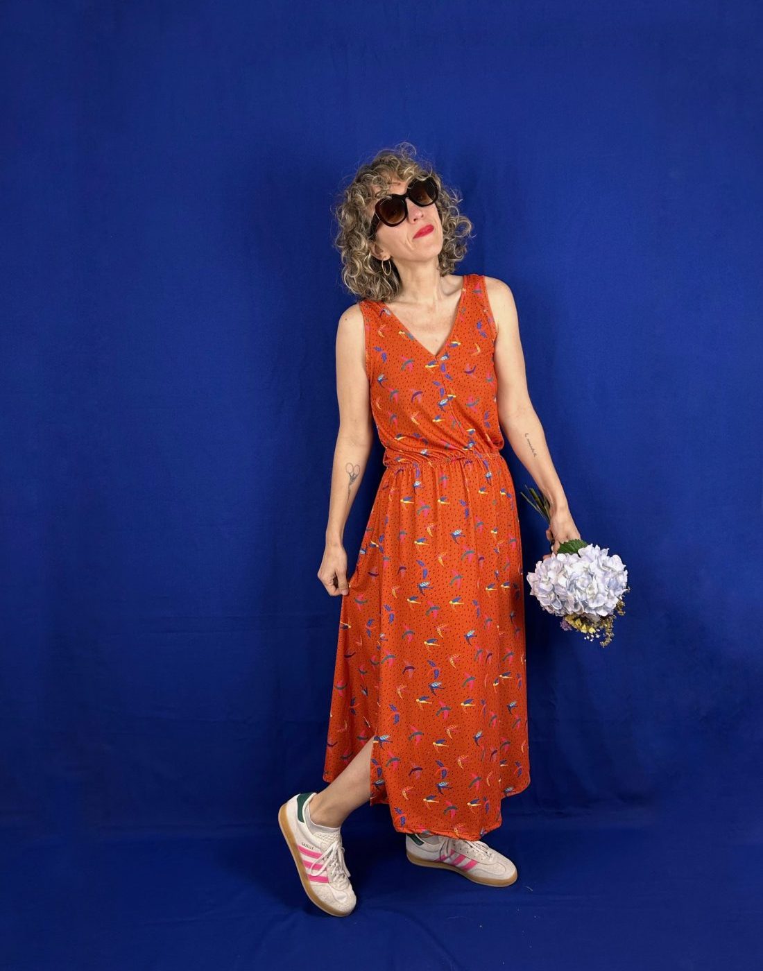 Vestido Sofía print volare - Imagen 3