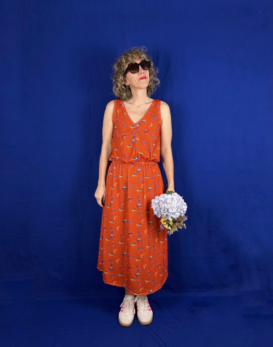 Vestido Sofía print volare