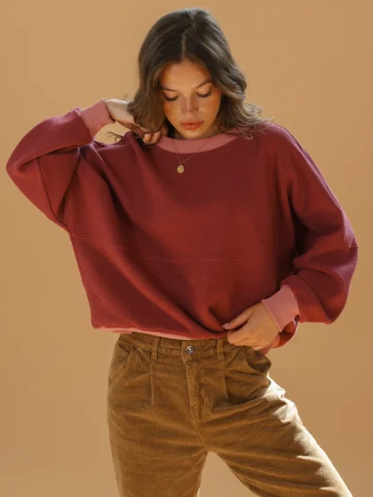 Sudadera Aldina Rouge