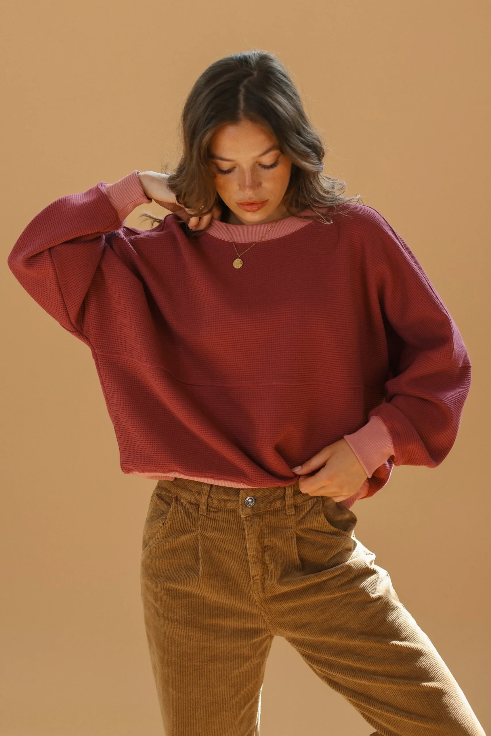 Sudadera Aldina Rouge