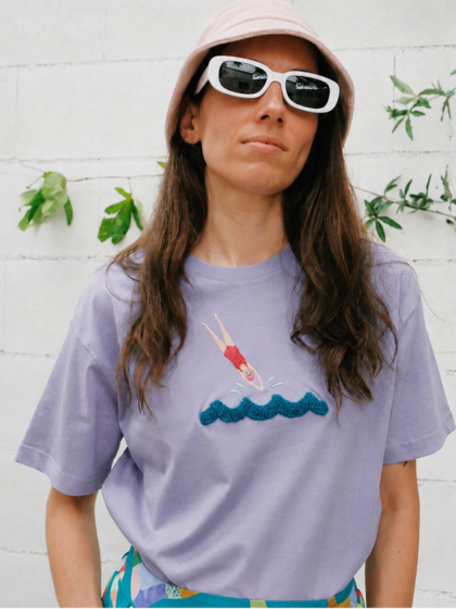Camiseta piscina