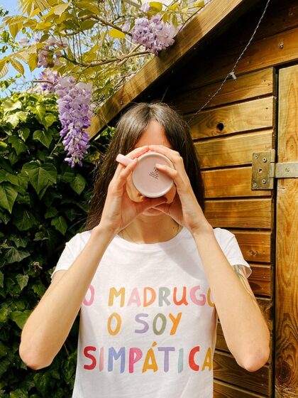 Camiseta o madrugo o soy simpática