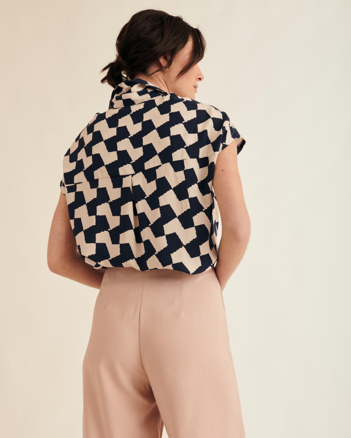 Pantalón Rosine rosa palo - Imagen 3
