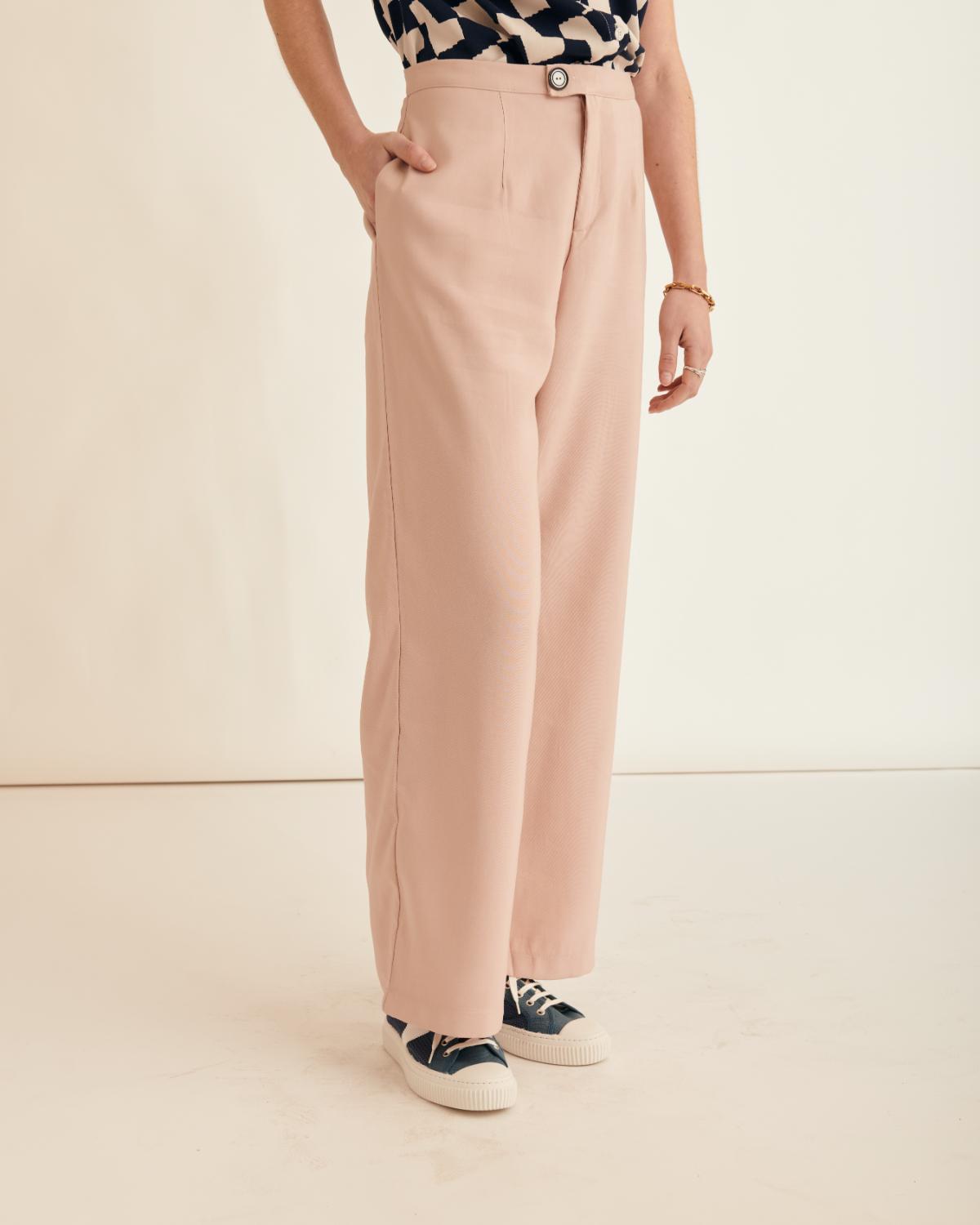 Pantalón Rosine rosa palo - Imagen 2