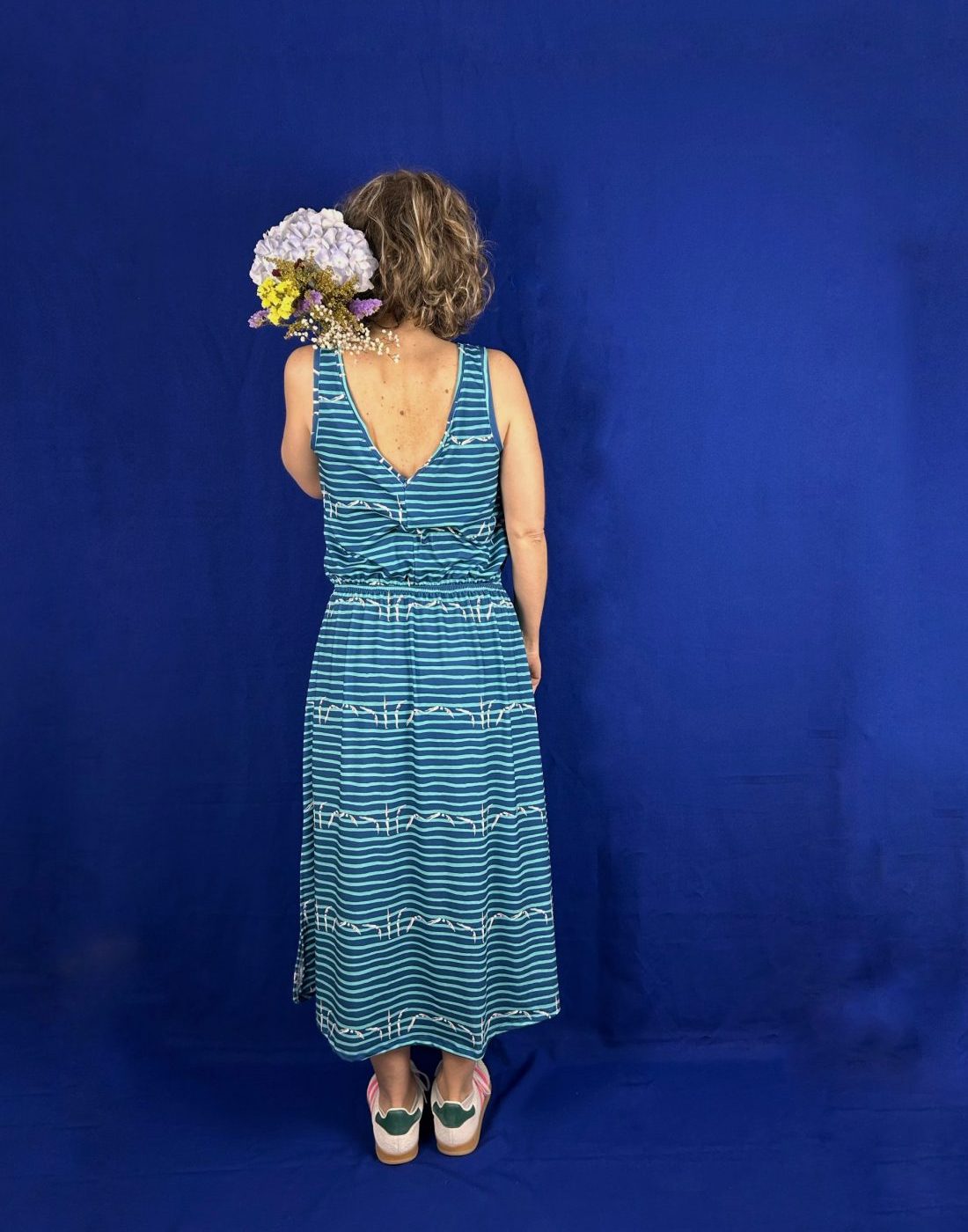 Vestido Sofía print nadadoras - Imagen 2